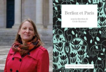 Cécile Reynaud et la couverture de son ouvrage