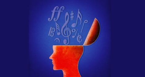 Dessin avec image de cerveau