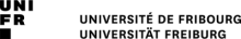 Logo de l'université de Fribourg.
