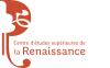 logo du Centre d’études supérieures de la Renaissance